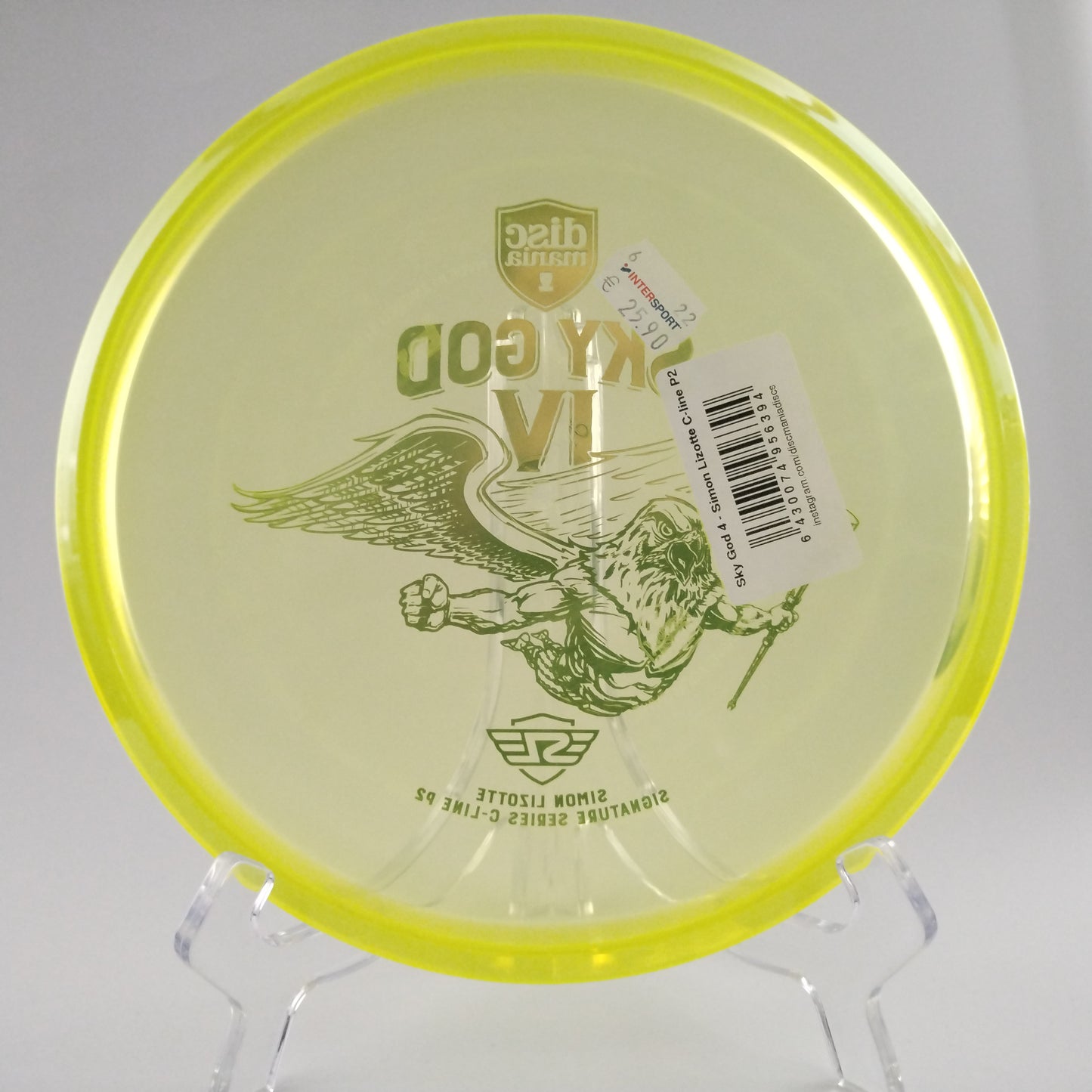 Discmania C-line P2 - Sky God IV - Simon Lizotte