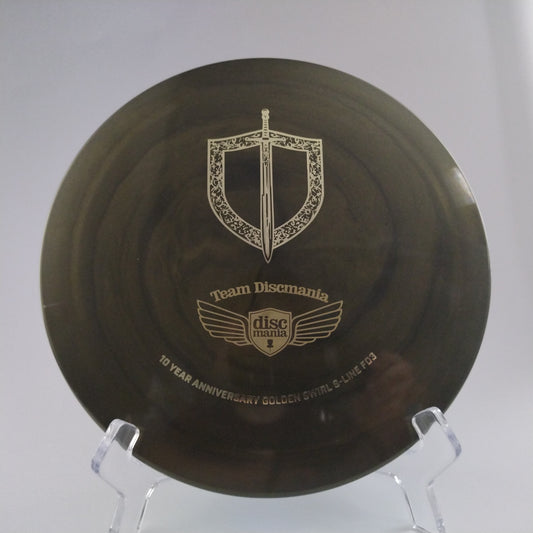 Discmania Golden Swirl S-line FD3 - 10 year anniversary - Team Discmania