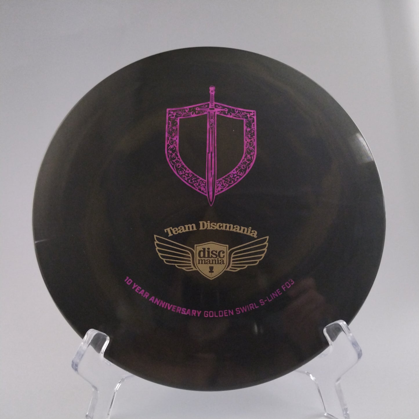 Discmania Golden Swirl S-line FD3 - 10 year anniversary - Team Discmania
