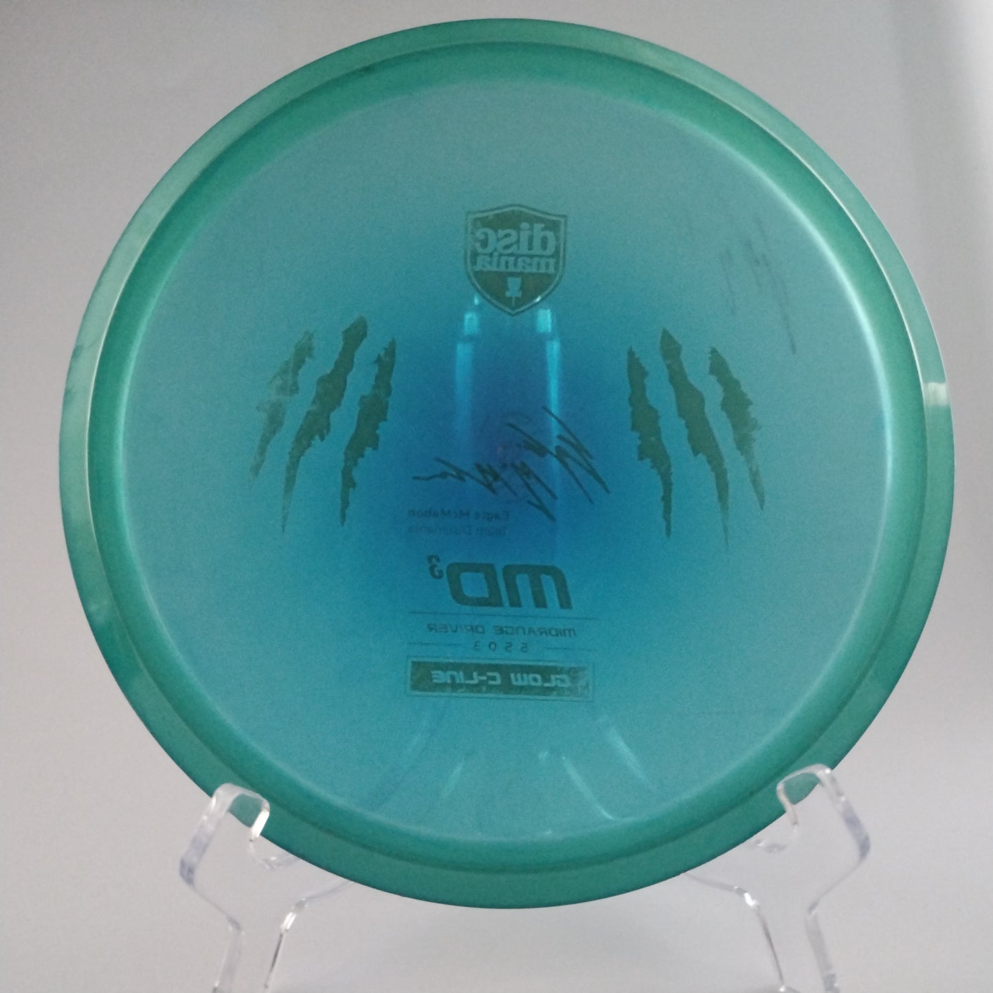 Discmania Glow C-line MD3 - Claws - Eagle McMahon - Dyed