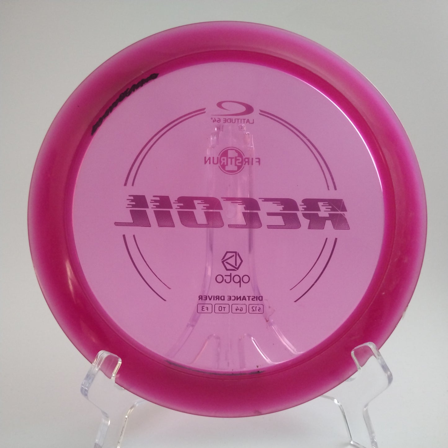 Latitude 64 Opto Recoil - First Run