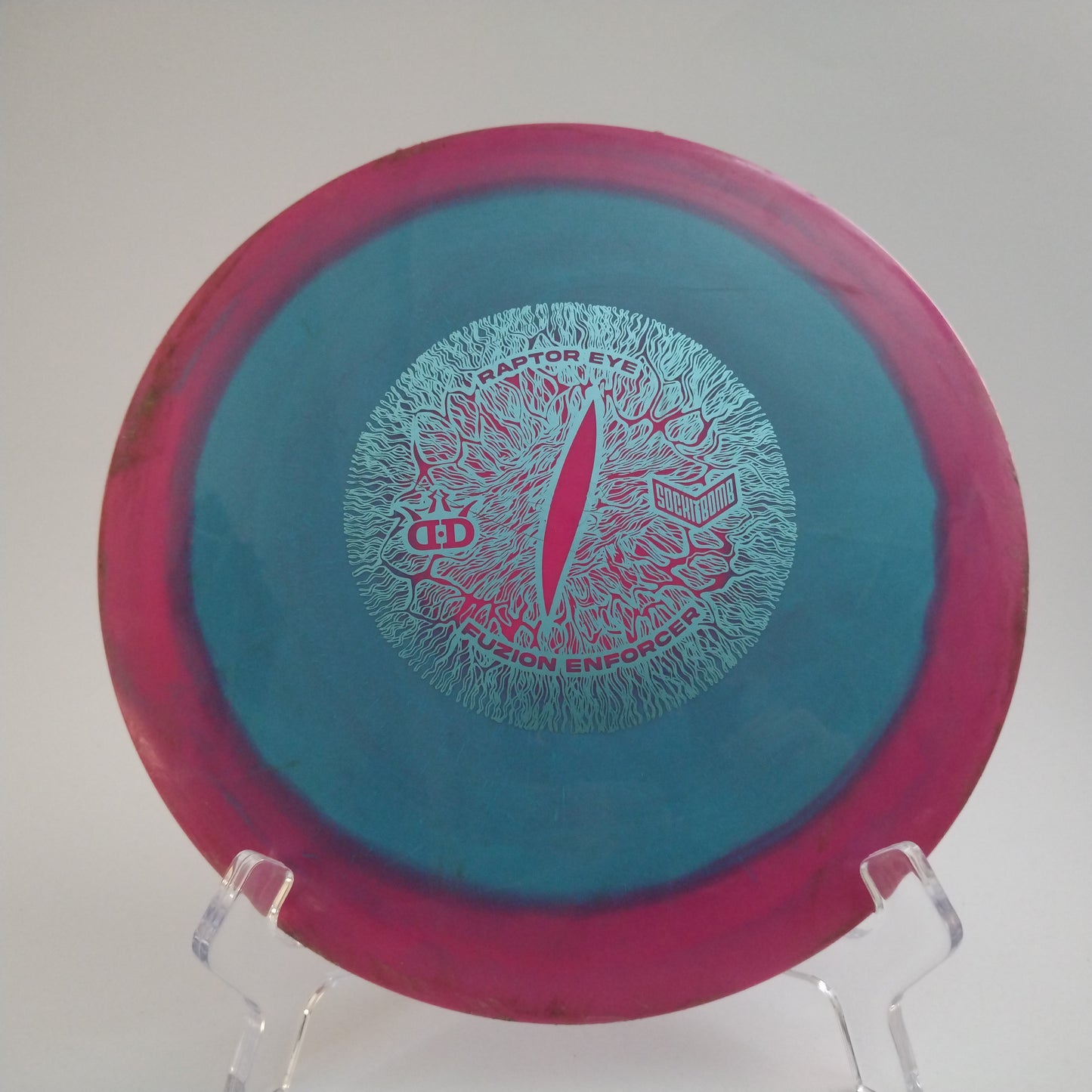 Dynamic Discs Fuzion Enforcer - Raptor Eye - Ricky Wysocki