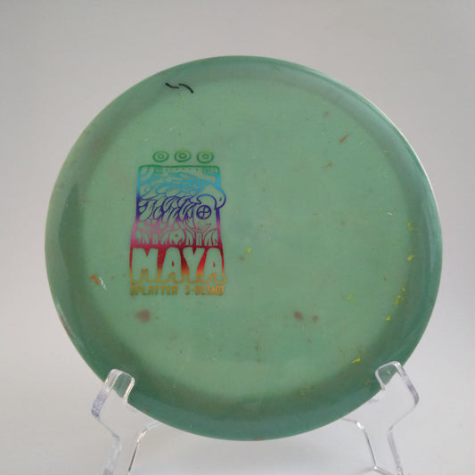 Infinite Discs Splatter S-Blend Maya