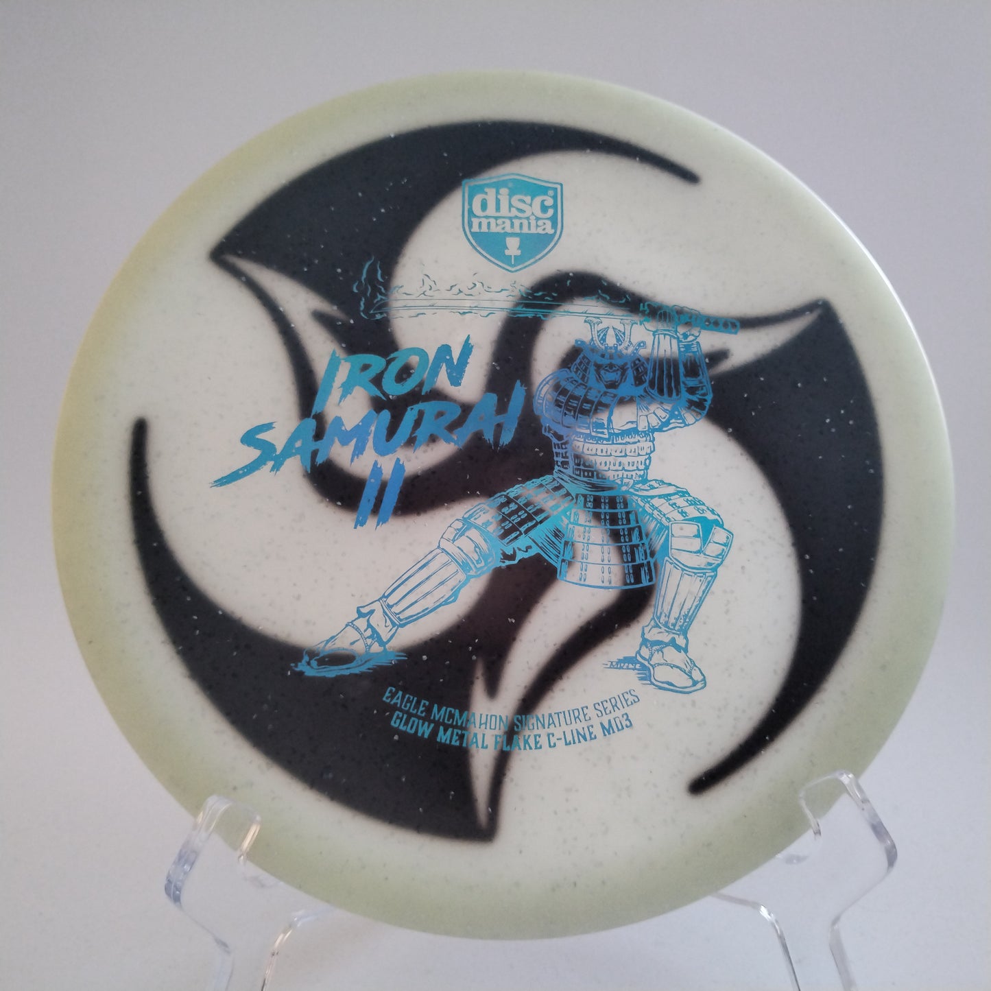 Discmania Glow Metal Flake C-line MD3 - Iron Samurai 2 - Eagle McMahon - Huk Lab - First Run