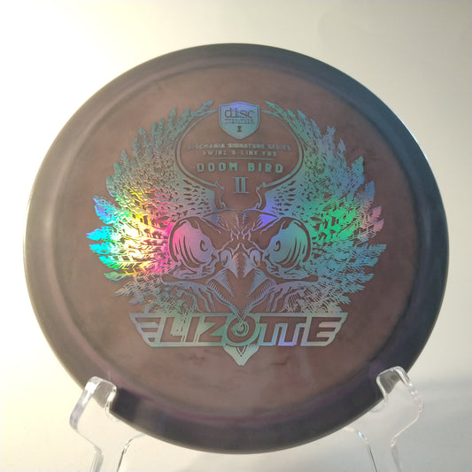 Discmania Swirly S-Line FD3 - Doom Bird 2 - Simon Lizotte - Double Stamp