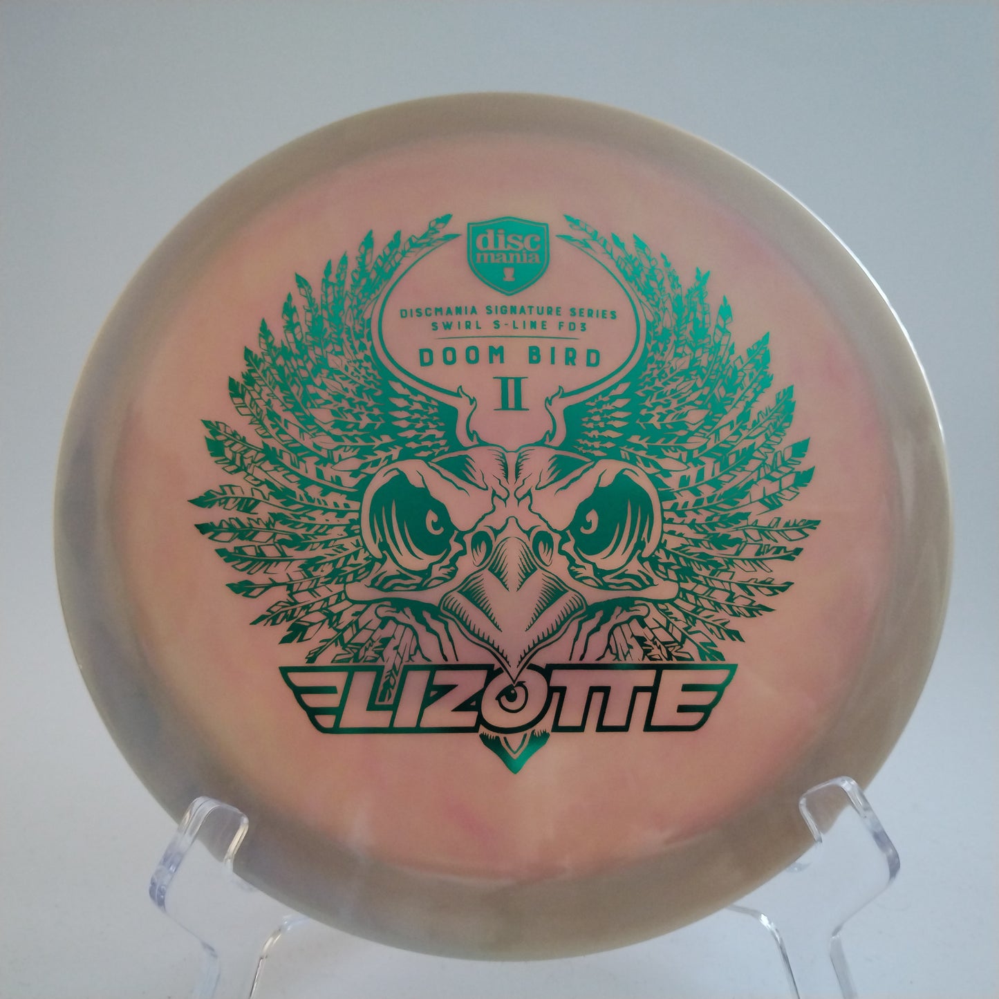 Discmania Swirly S-Line FD3 - Doom Bird 2 - Simon Lizotte