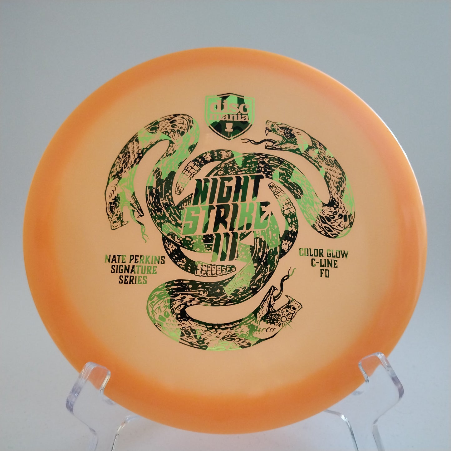 Discmania Color Glow C-Line FD - Night Strike 3 - Nate Perkins